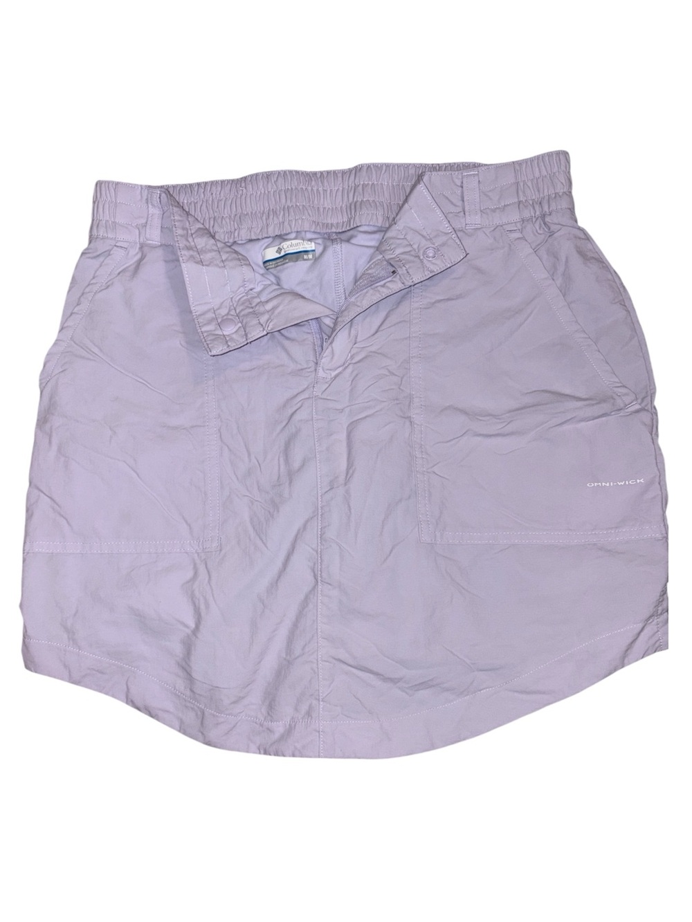 Columbia Sportswear Company Lilac Summerdry Performance Skort Sz Medium